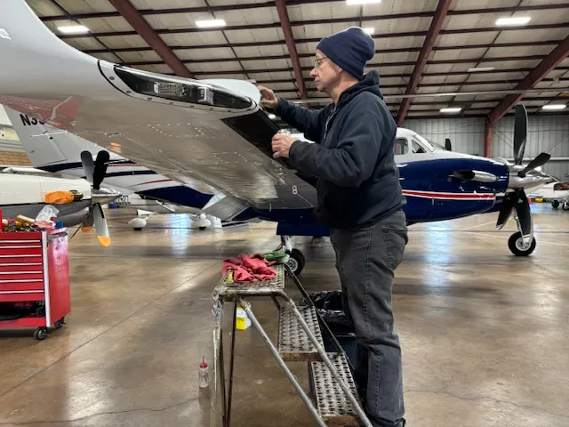 Airplane flying in the sky - Right Rudder Marketing